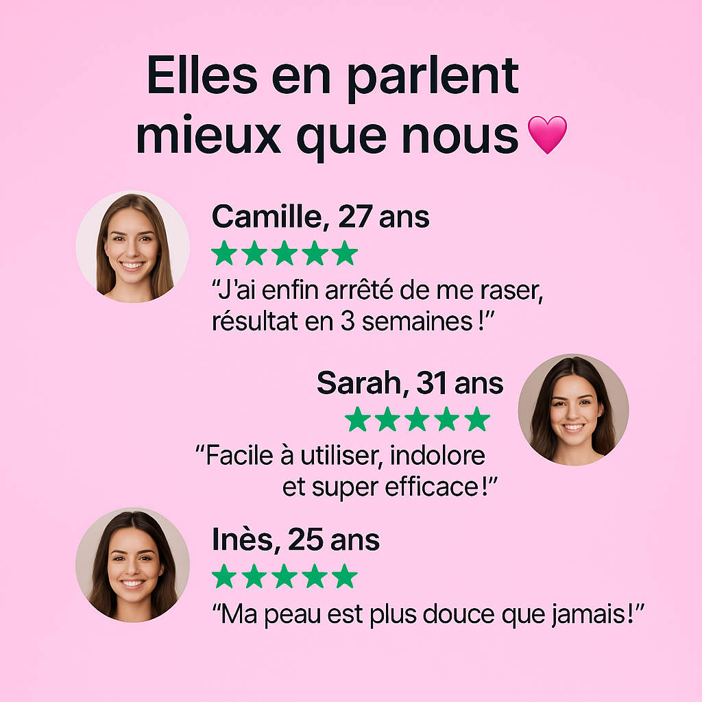 Épilateur IPL à effet froid